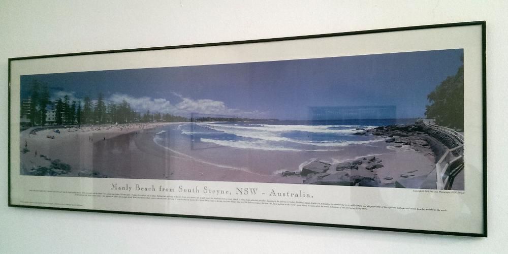 6 Peisaje din Sydney, Australia, inramate, cu dimensiunile: 36x102 cm