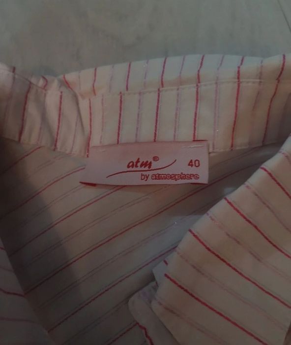 Camasa in dungi roz-alb