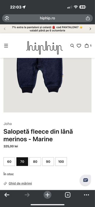 Salopeta fleece lana
