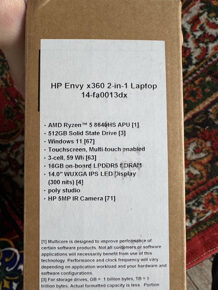 Hp envy x360 Laptop