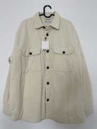 Jachetă XL bărbați Zara bej ivoire nouă