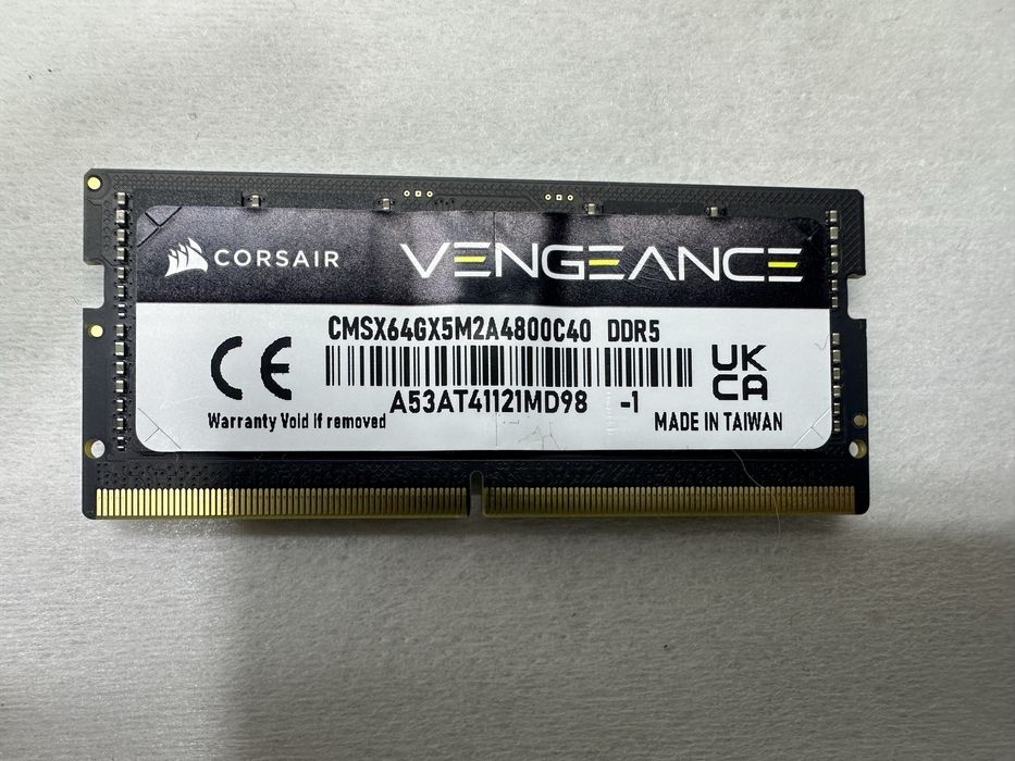 CORSAIR Vengeance DDR5 32GB 4800MHz so dimm ;ноутбучная)