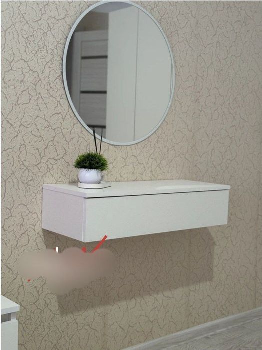 Супер акция Тумба навесная консоль. Oq rangi ham bor Есть белый цвет.