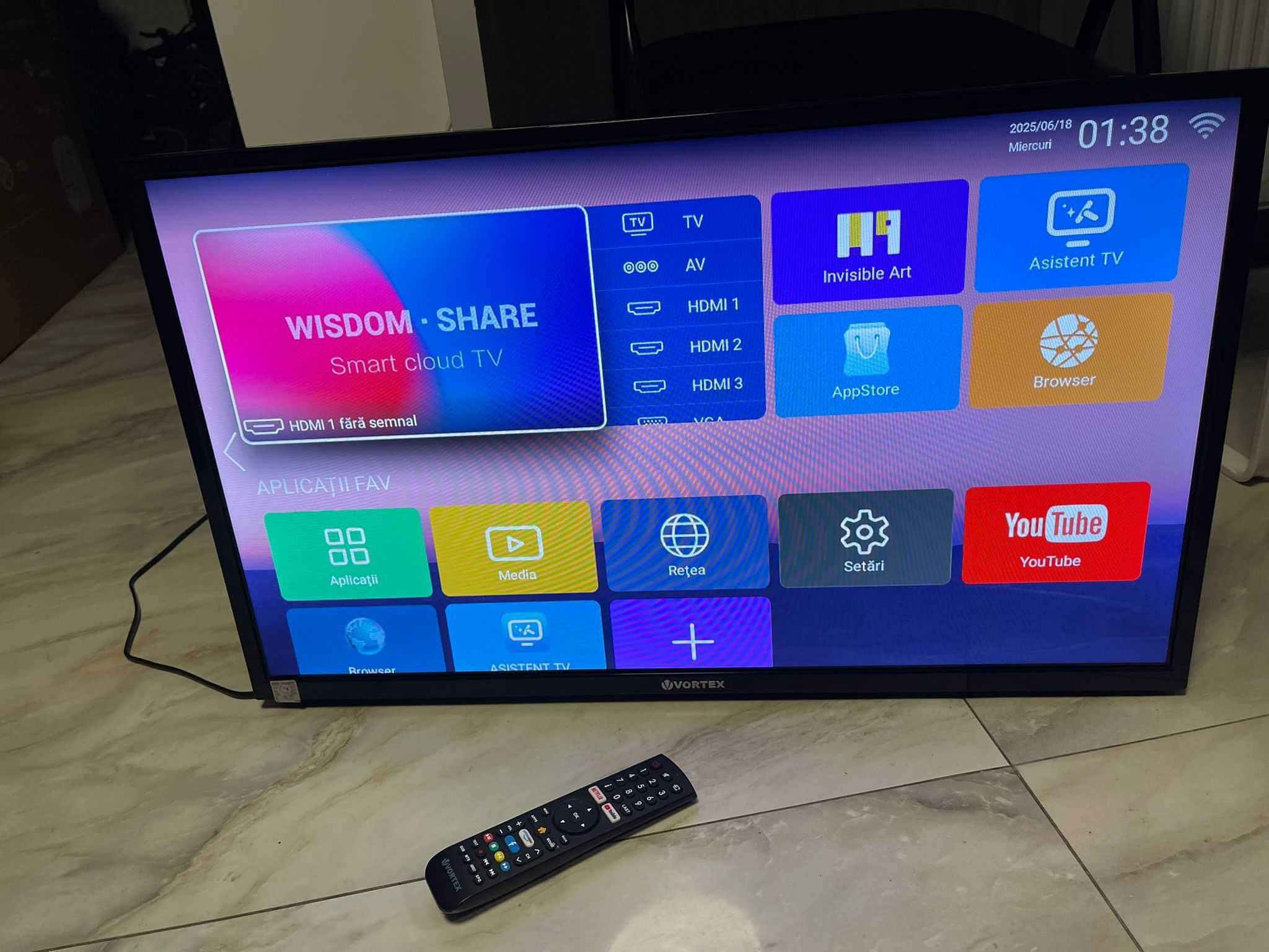 NDP Amanet NON-STOP Bld. Iuliu Maniu 69 TELEVIZOR Smart vortex