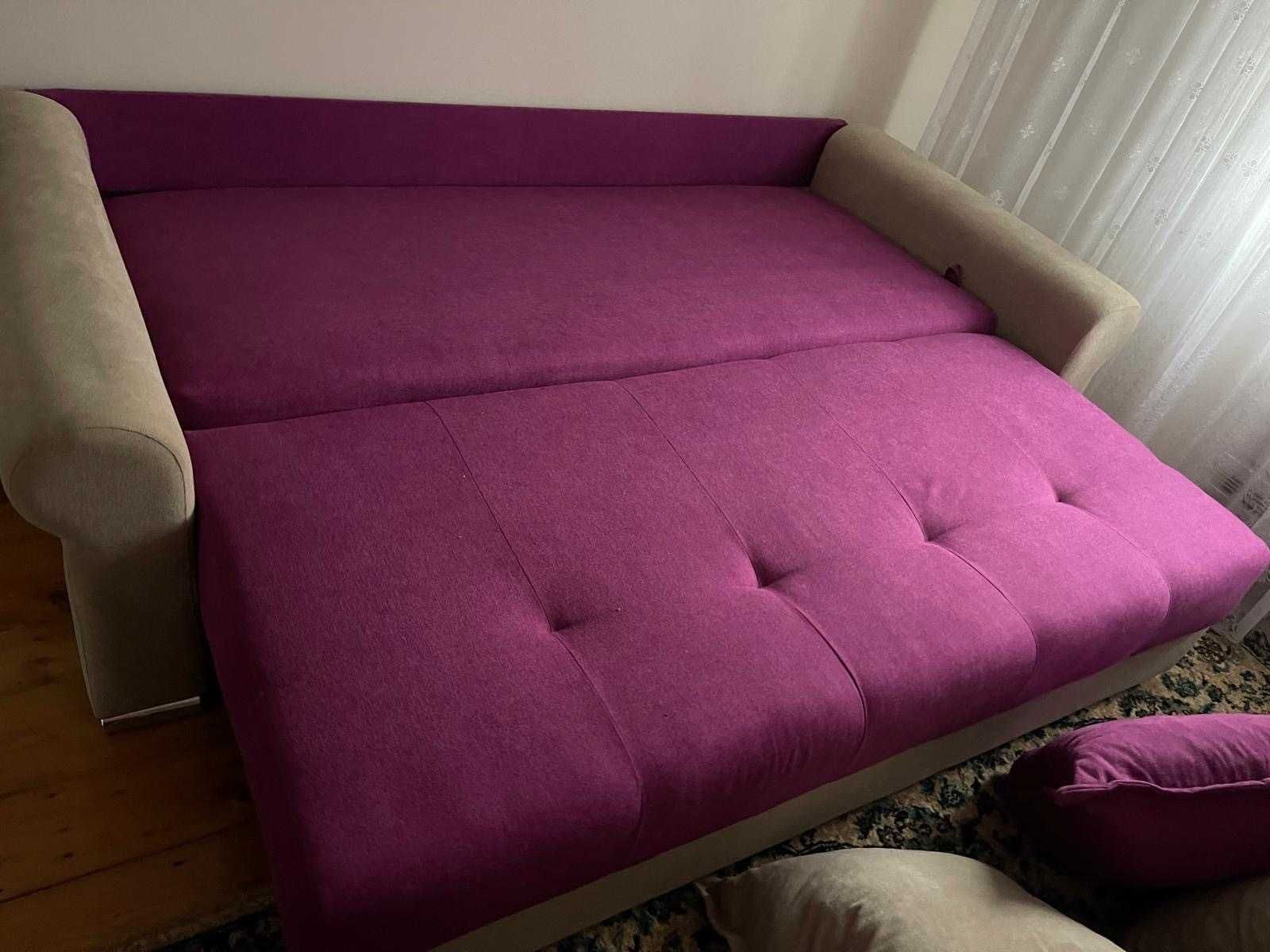 Vând canapea extensibilă Prestige (230 cm), NOUĂ, cu transport GRATUIT