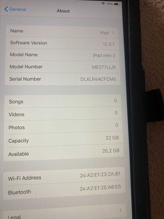 Айпад  mini 2  - 32GB