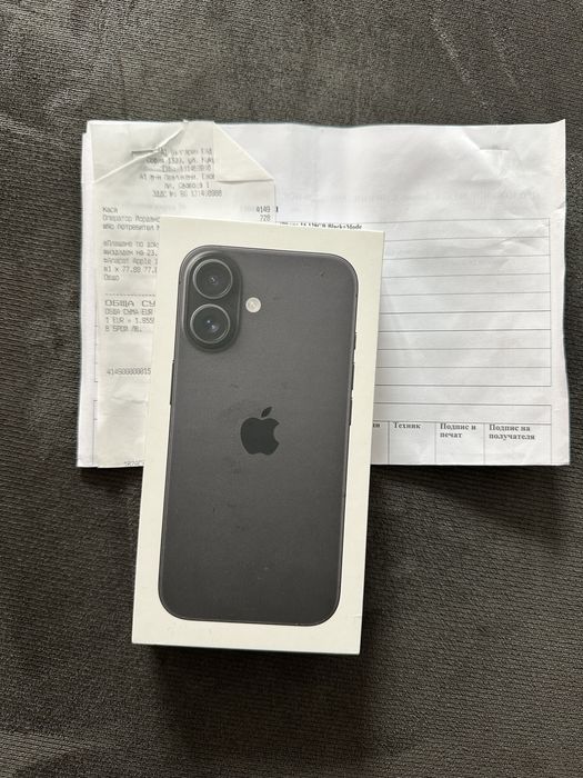 Iphone 16  256gb Нов 36m