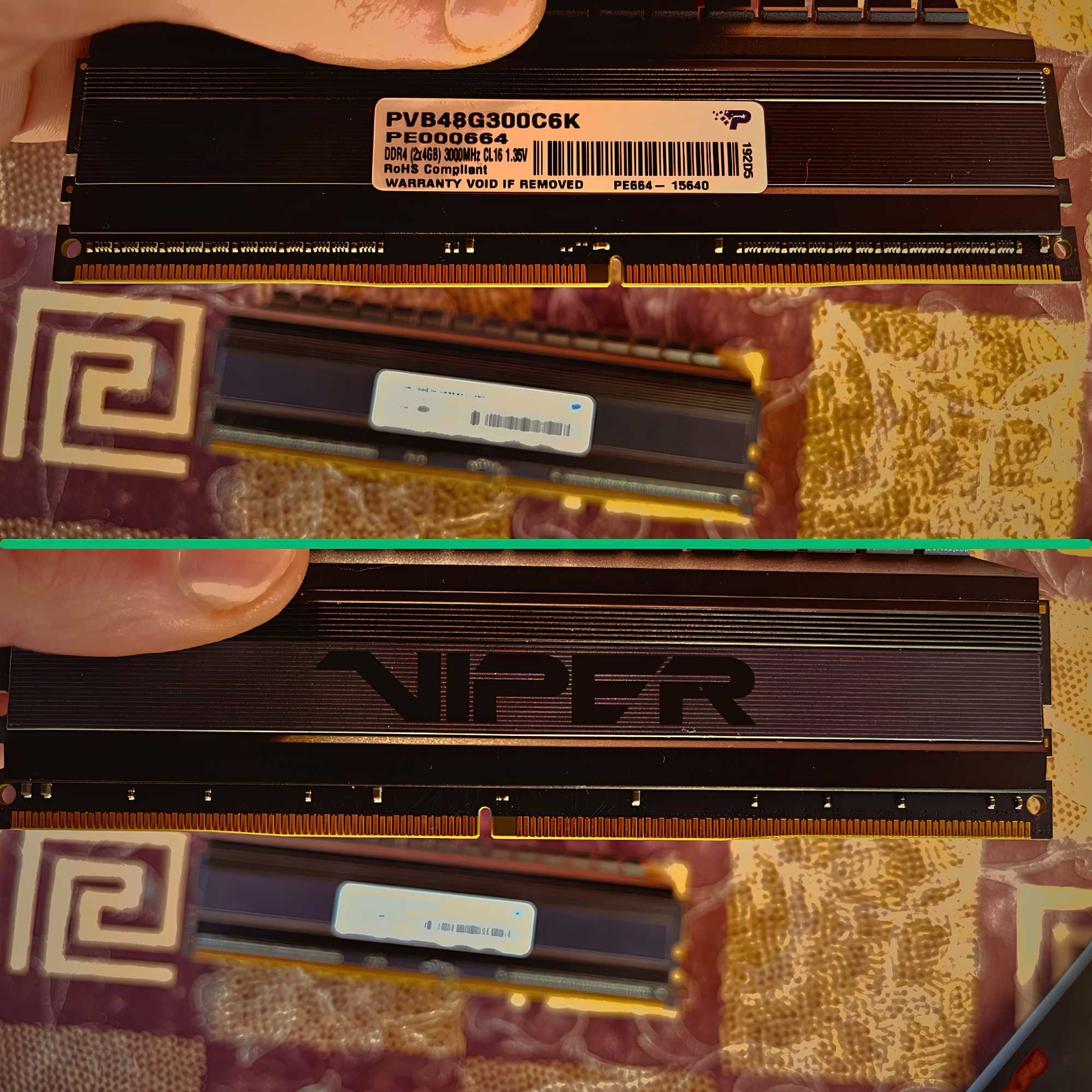 3-Плочки RAM 16GB-3000MHZ