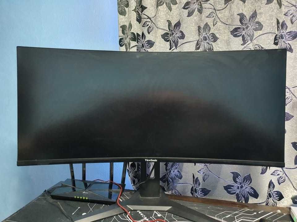 Monitor Gaming Curbat LED VA ViewSonic 34'' WQHD, 144Hz, VX3418-2KPC