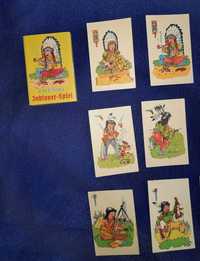 Set complet de cărți de joc cu copii indieni