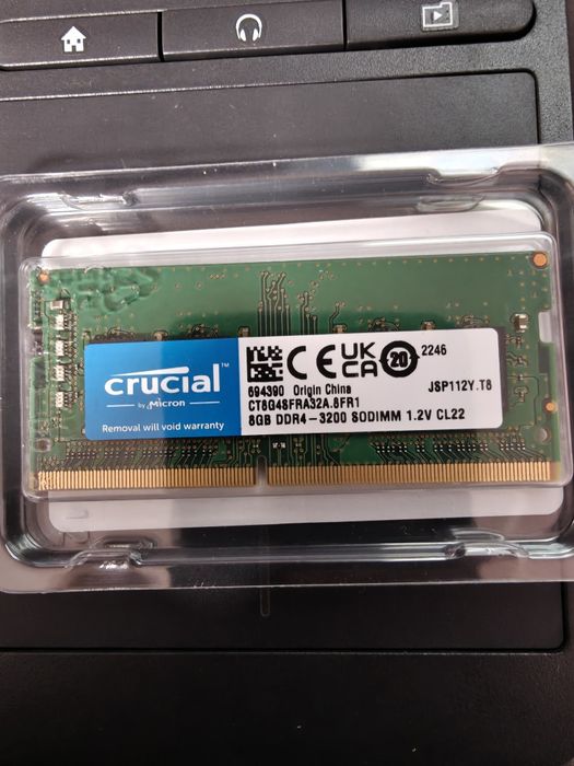 Памет Micron Crucial 8GB DDR4 SODIMM 3200MHz