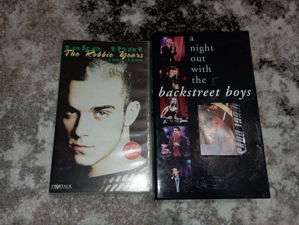 Backstreet Boys + Take That Vcr