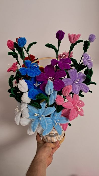 Buchete flori sarma plusata cadou ornament