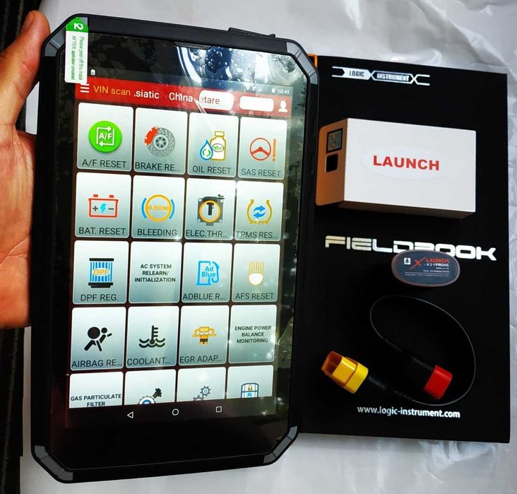 Kit Tester Auto LAUNCH Easydiag Pro4S + Tableta Antisoc 10 inch Launch