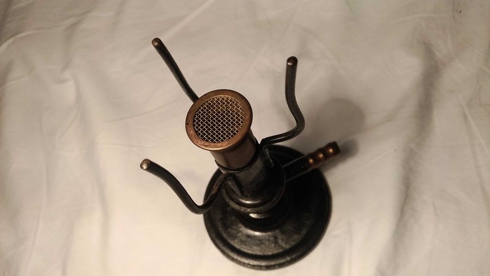 Bec bunsen  bec teclu arzator flacara laborator stomatologie etc