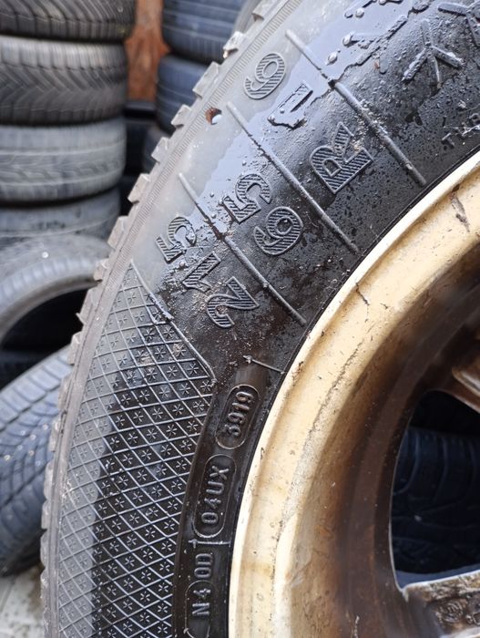 4 jante 5x112 W Tiguan anvelope iarna 215/65/16 7mm dot2019