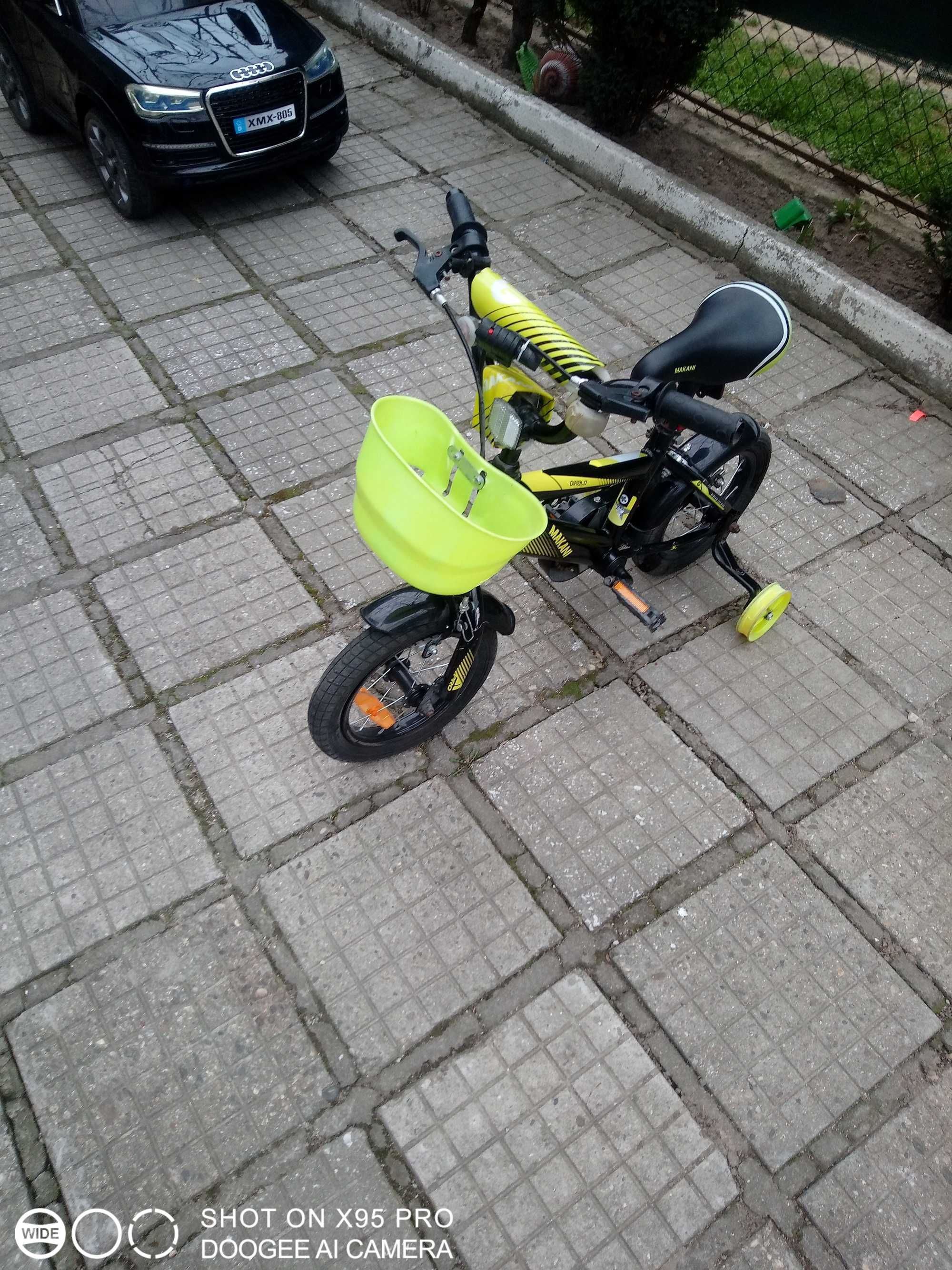 Детско колело с помощни гуми