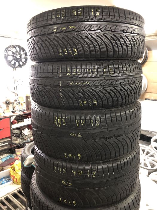 Зимни Гуми 225/45/18 и 245/40/18 Michelin Alpin