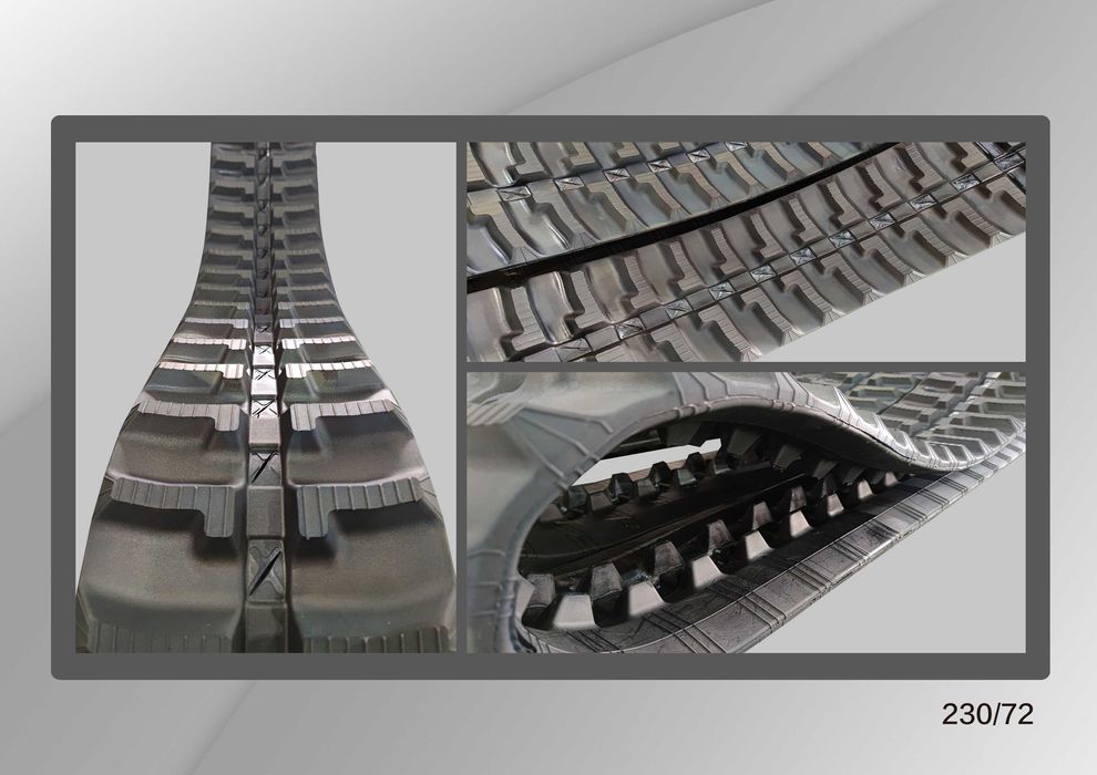 Șenilă  cauciuc  230 x 72 x 43