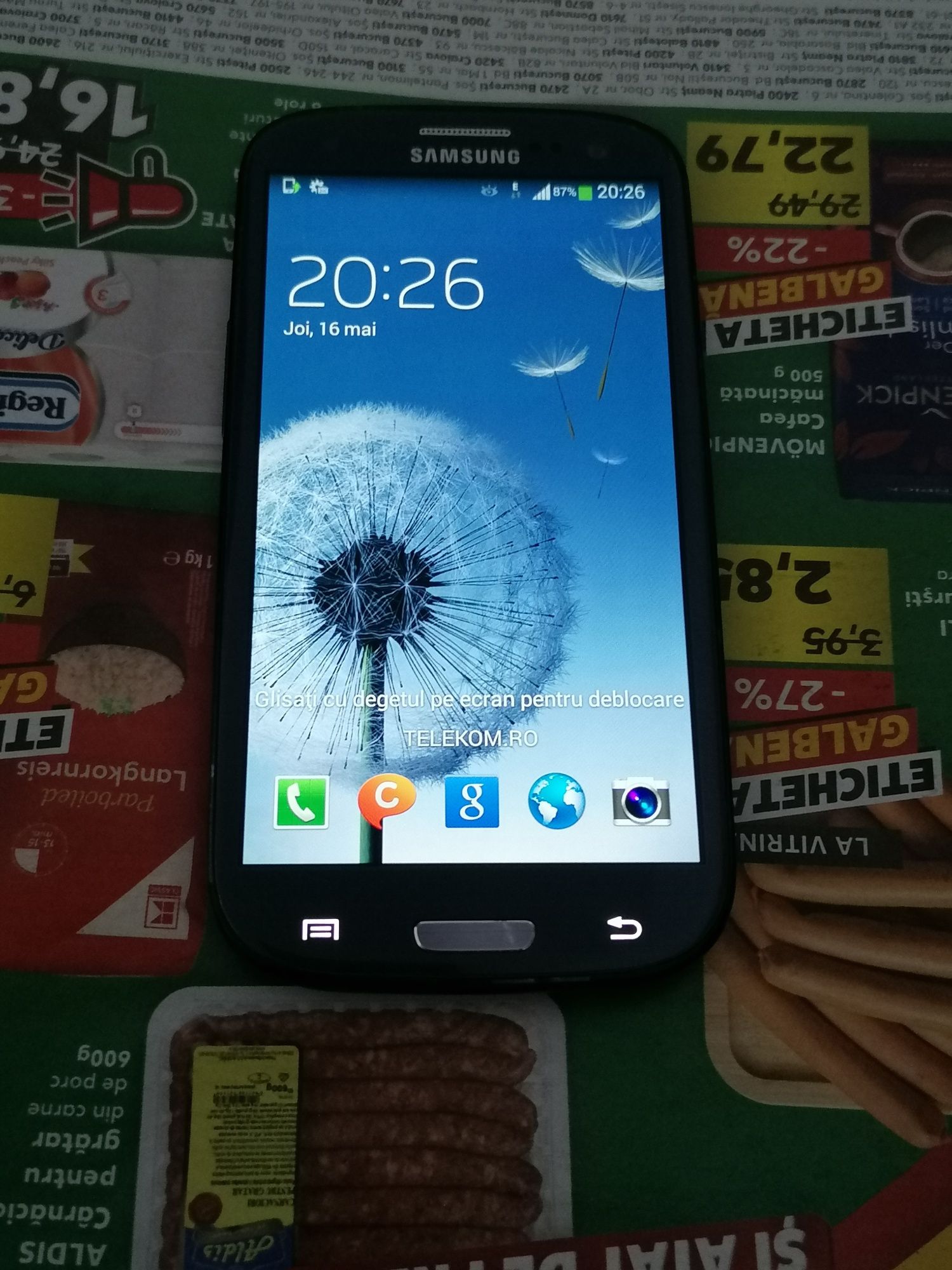 Samsung Galaxy S3 I9300 16GB android 4.4 Liber