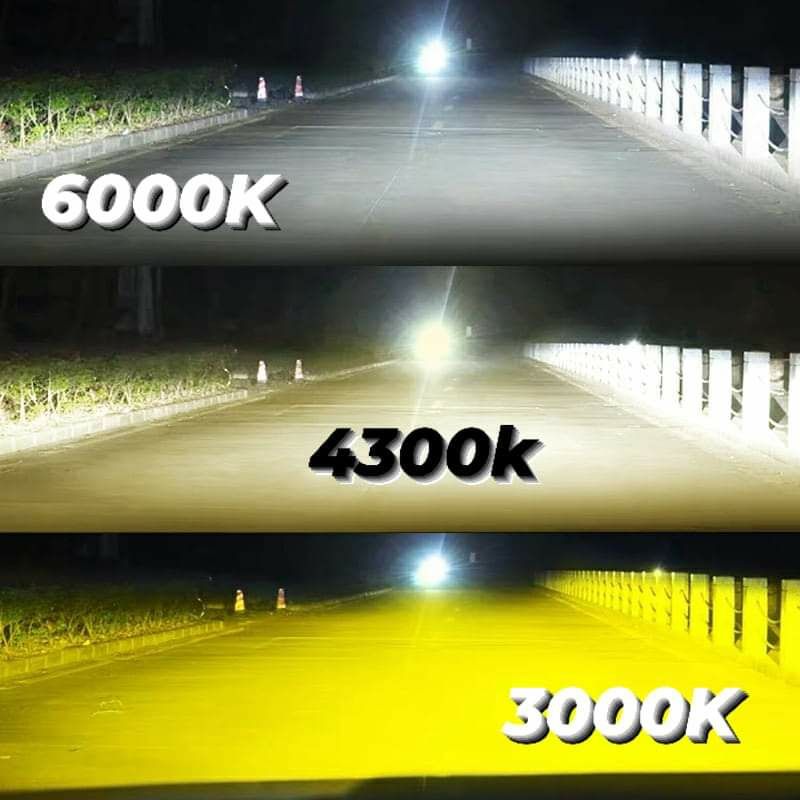 Kit Becuri Led Auto-Moto H7 De 4300k-55W-100W/20000Lumeni