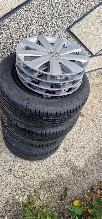 Железни джанти с гуми 5x112 16" VAG VW Passat