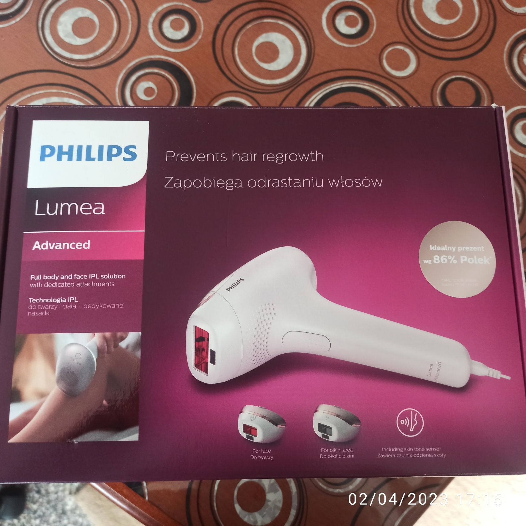 Фотоепилатор Philips Lumea Advanced SC 1998/00