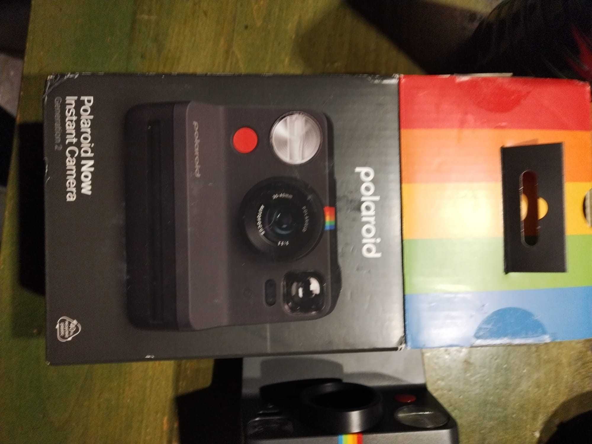 Pachet Camera foto instant polaroid now i-type + film color (16 poze)