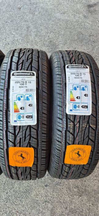 4 anvelope M+S noi Continental 225/70/15.Pretul este pe bucata.