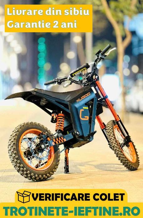 Trotineta-Moto Electrica Kugoo EV1, Baterie 21Ah, Greutate 38Kg