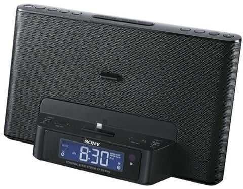 Sony ICF-DS15iPN Radio Ceas Deşteptător iPod iPhone Dock Con Lightning