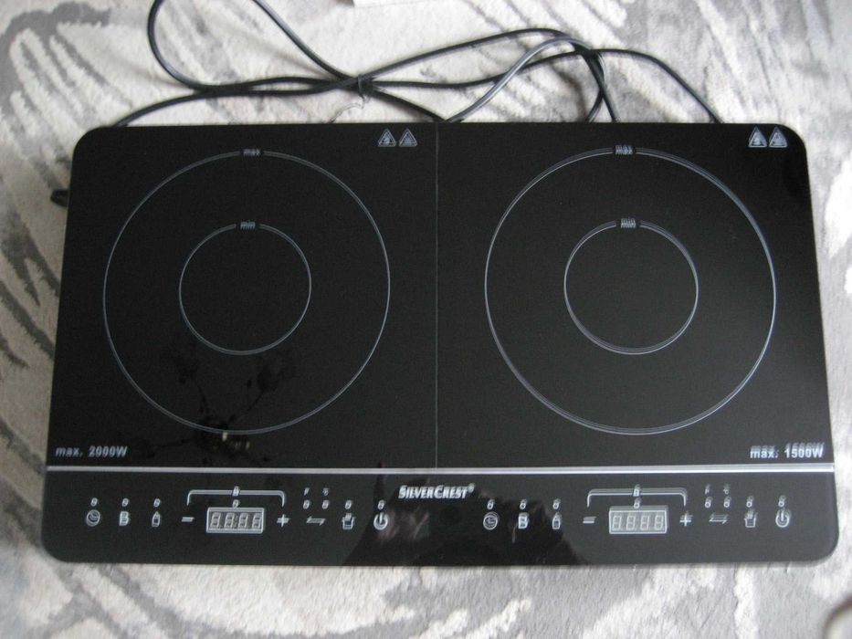 Двоен индукционен котлон Silvercrest