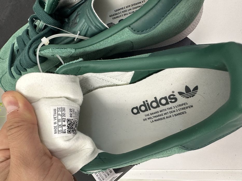 Adidasi Adidas Gazelle Green 42 ( adidasi casual , adidas , nike )