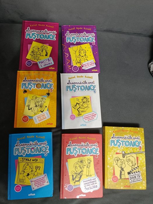 Însemnările unei puștoaice vol 1-7