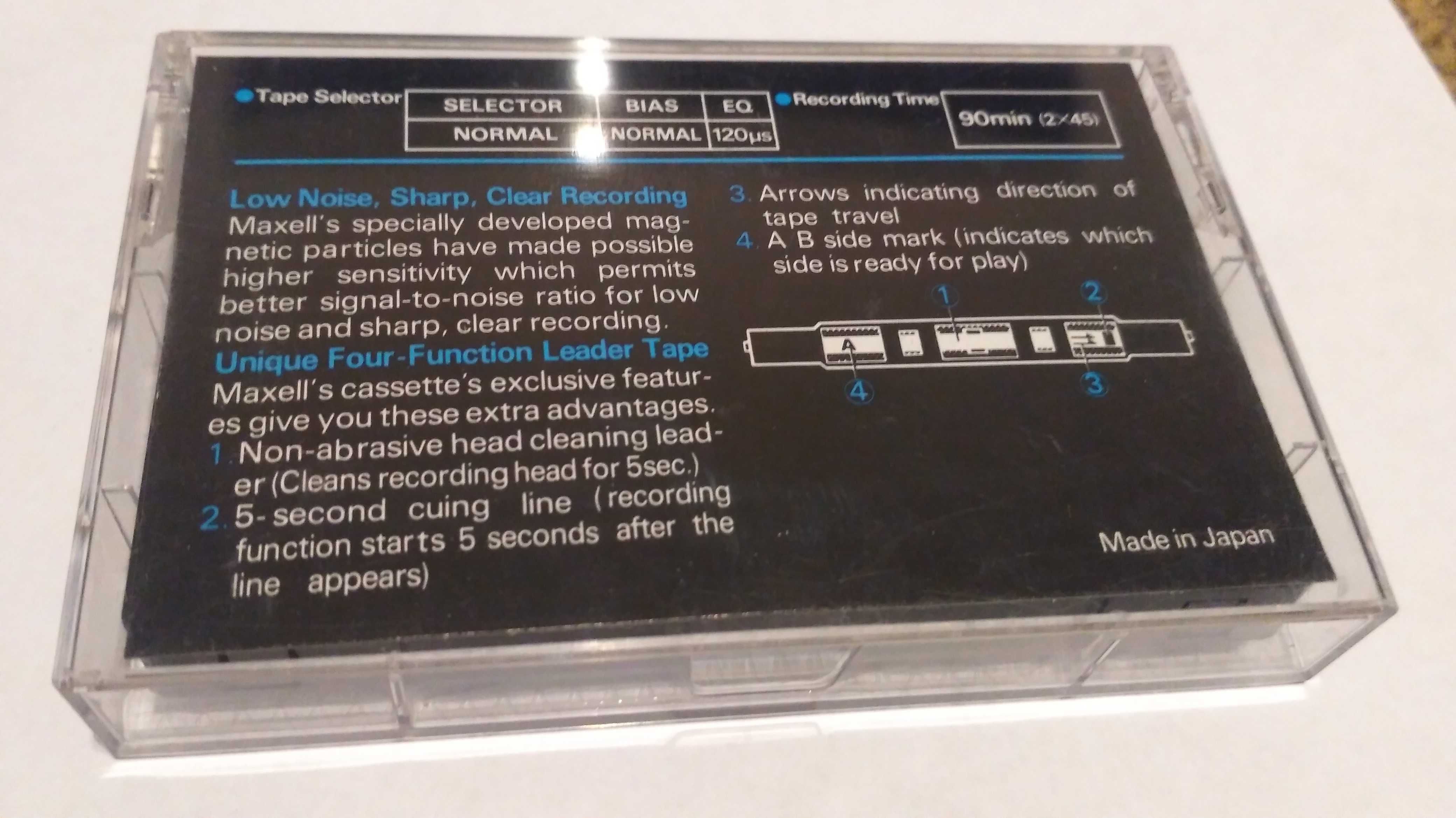 Аудио кассета Maxell аудиокассета