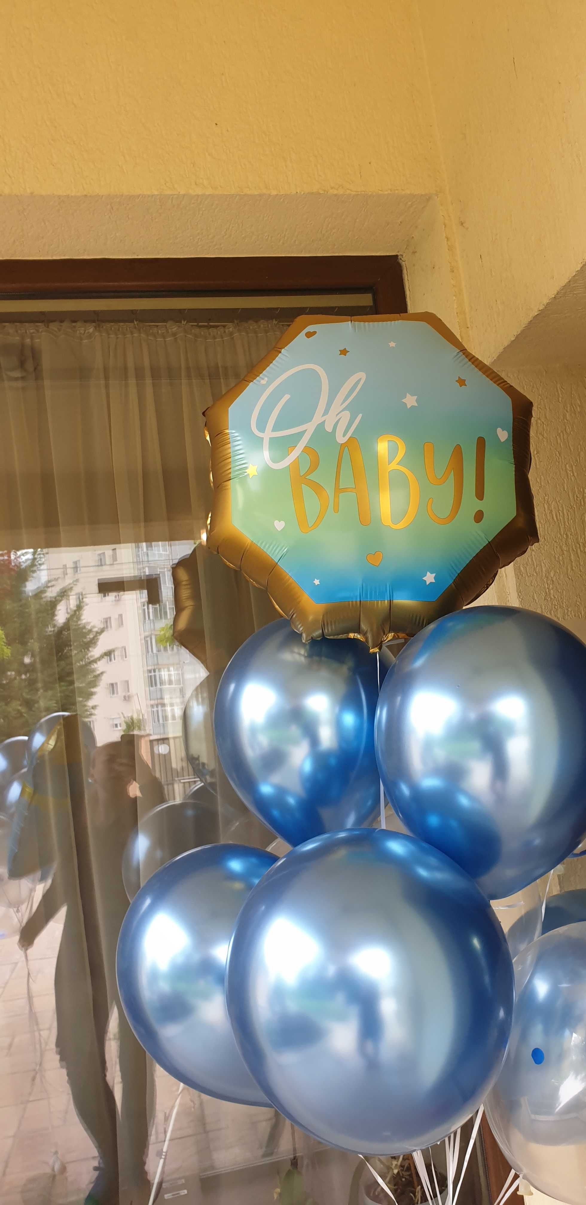 Baloane botez / baloane cu heiu / decoratiuni din baloane