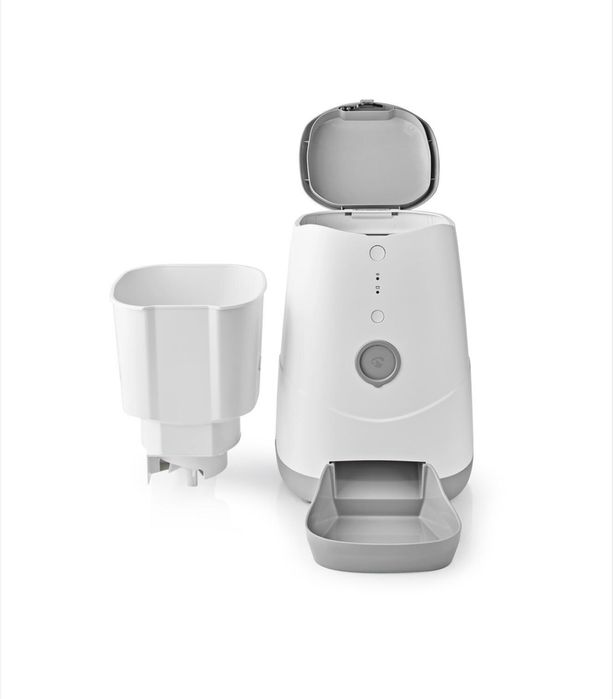 Dispenser hrana automat, Nedis, control prin aplicatie