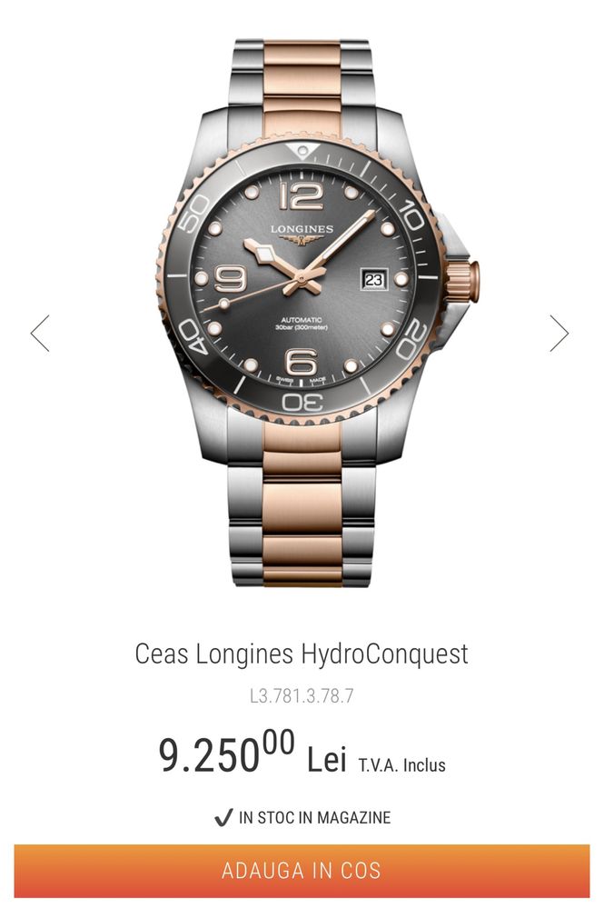 Ceas Longines HydroConquest 41mm