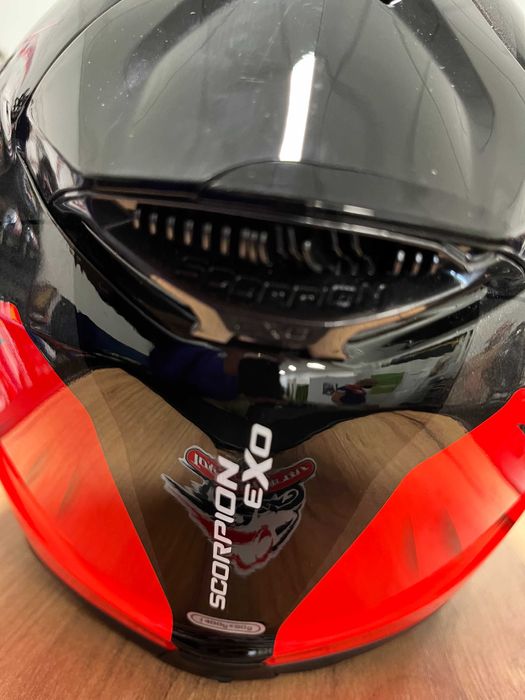 Мото каска за мотор SCORPION EXO-1400 EVO 2 LUMA 2025,M 57-58см,очила