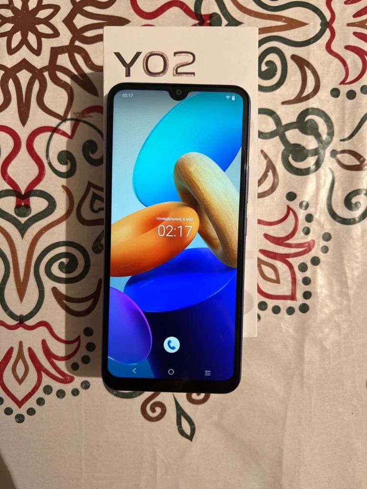 Vivo Y02 32 гегобайт новый