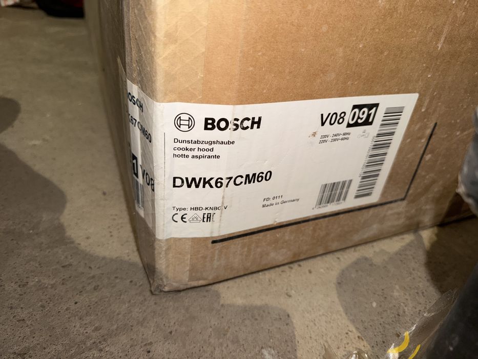 Аспиратор Бош Bosch DWK67CM60