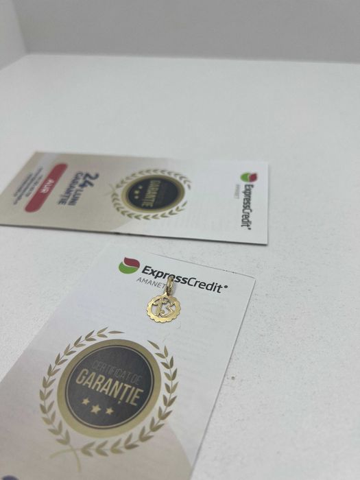 Pandantiv Aur 18K 0.85g (Ag25 Belvedere B.40559.3) Garantie 2 ani!