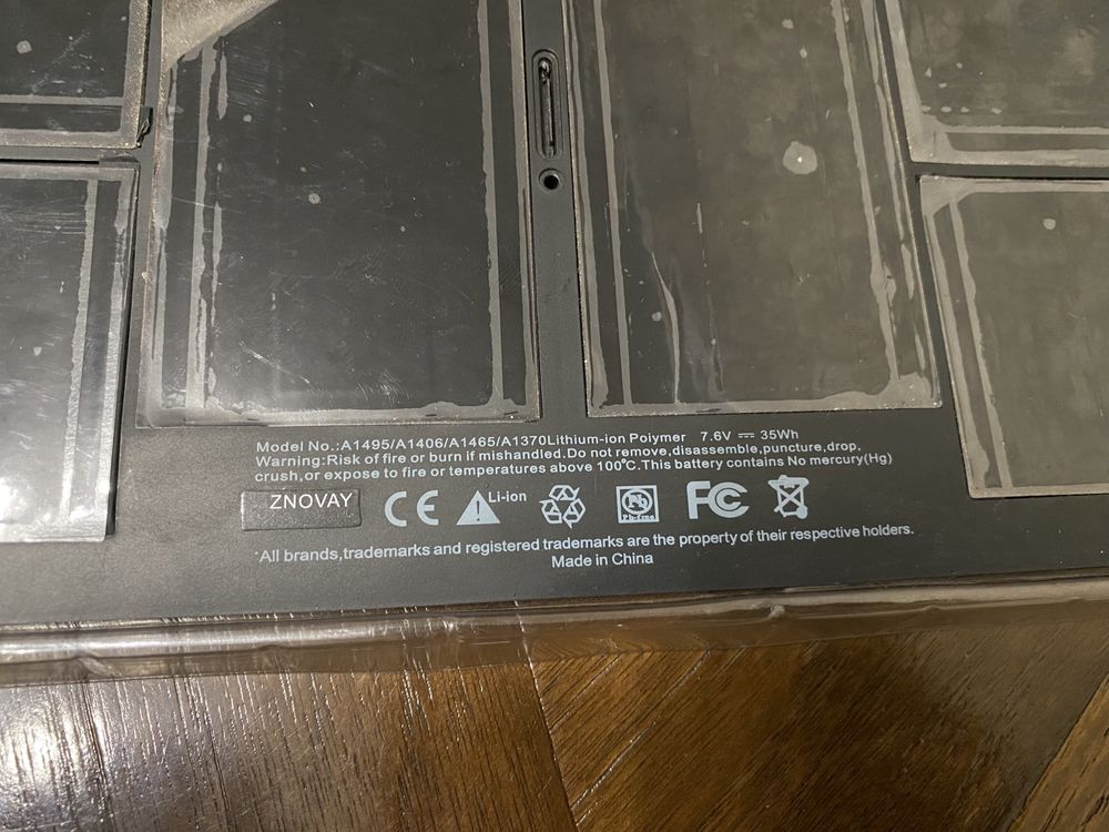 Аккумулятор/батарея macbook 11 А1495
