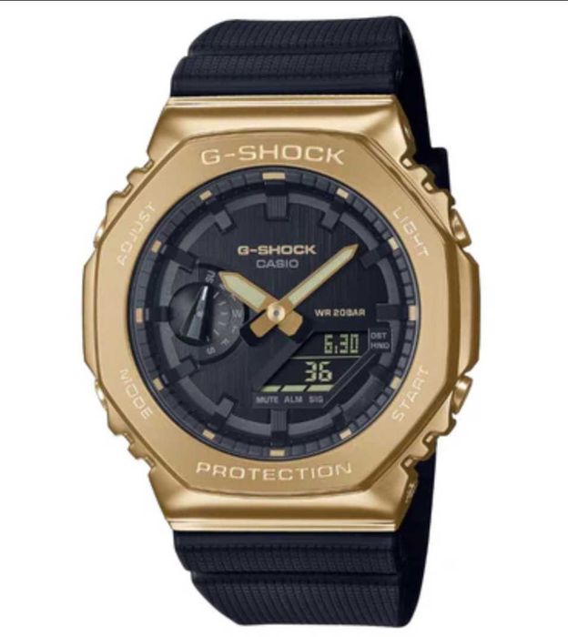 Ceas Casio G shock GM 2100g -1a9er, Gold-Black .Nou, Garantie 2 ani