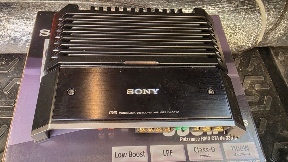 Продам моноусилитель SONY XM-GS100
