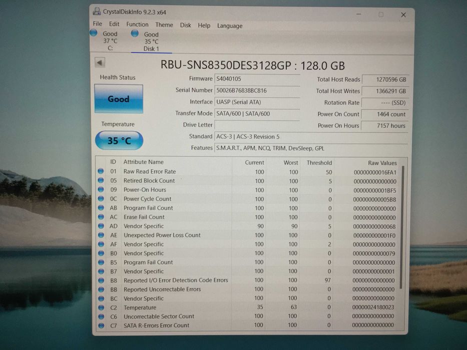 ssd 128 gb m.2 sata Kingston, m2 ngff