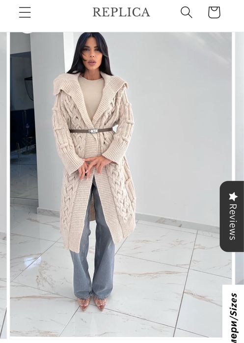 Дълга жилетка one size