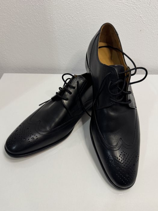 Pantofi Kalman & Kalman oxford, piele naturala. 43 (43,5). Piele