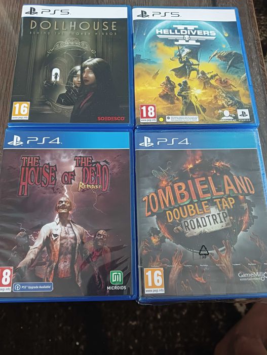 Dollhouse Helldivers 2 The house of the dead Zombieland road trip