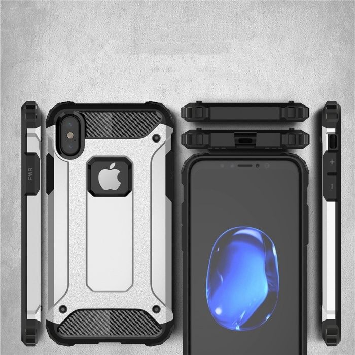 Удароустойчив Кейс Spigen Tough Armor Tech за Apple iPhone X XS XR
